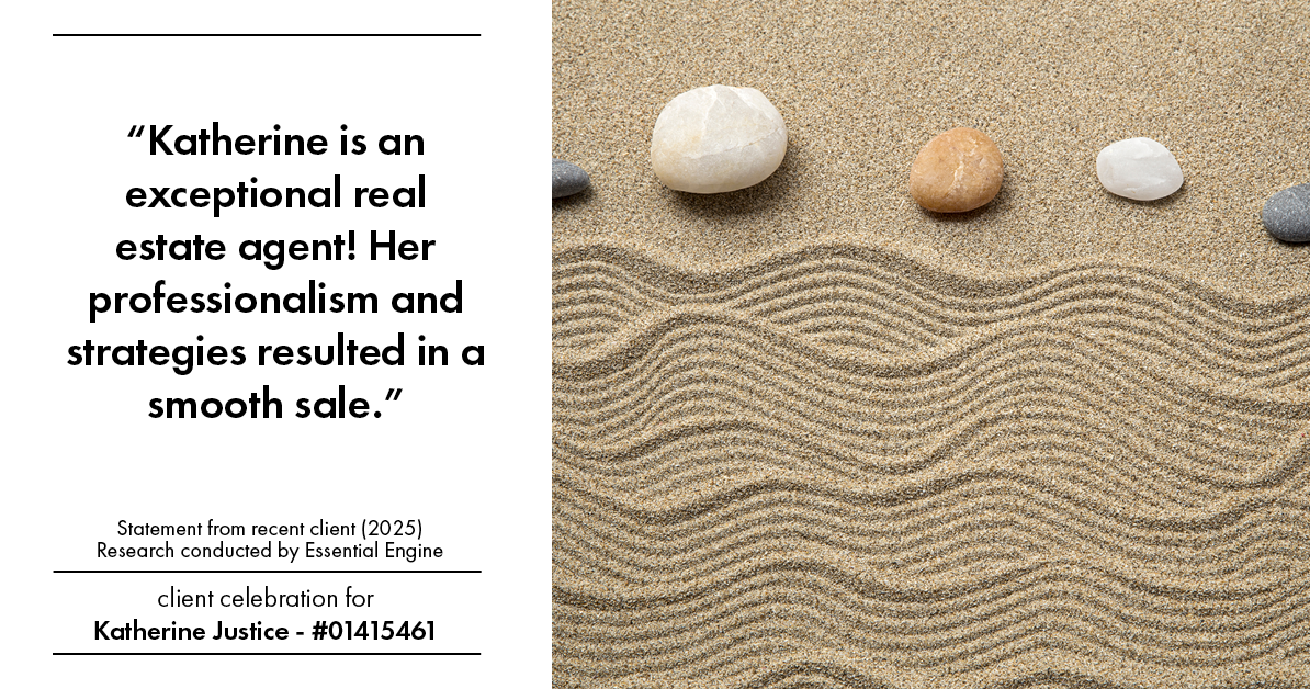 Testimonial for real estate agent Katherine Justice with EXP Realty of Northern California in Fresno, CA: "Katherine is an exceptional real estate agent! Her professionalism and strategies resulted in a smooth sale."