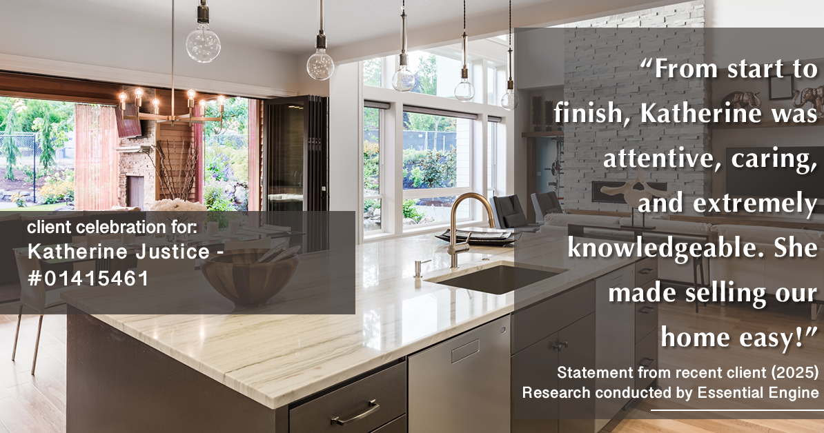 Testimonial for real estate agent Katherine Justice with EXP Realty of Northern California in Fresno, CA: "From start to finish, Katherine was attentive, caring, and extremely knowledgeable. She made selling our home easy!"