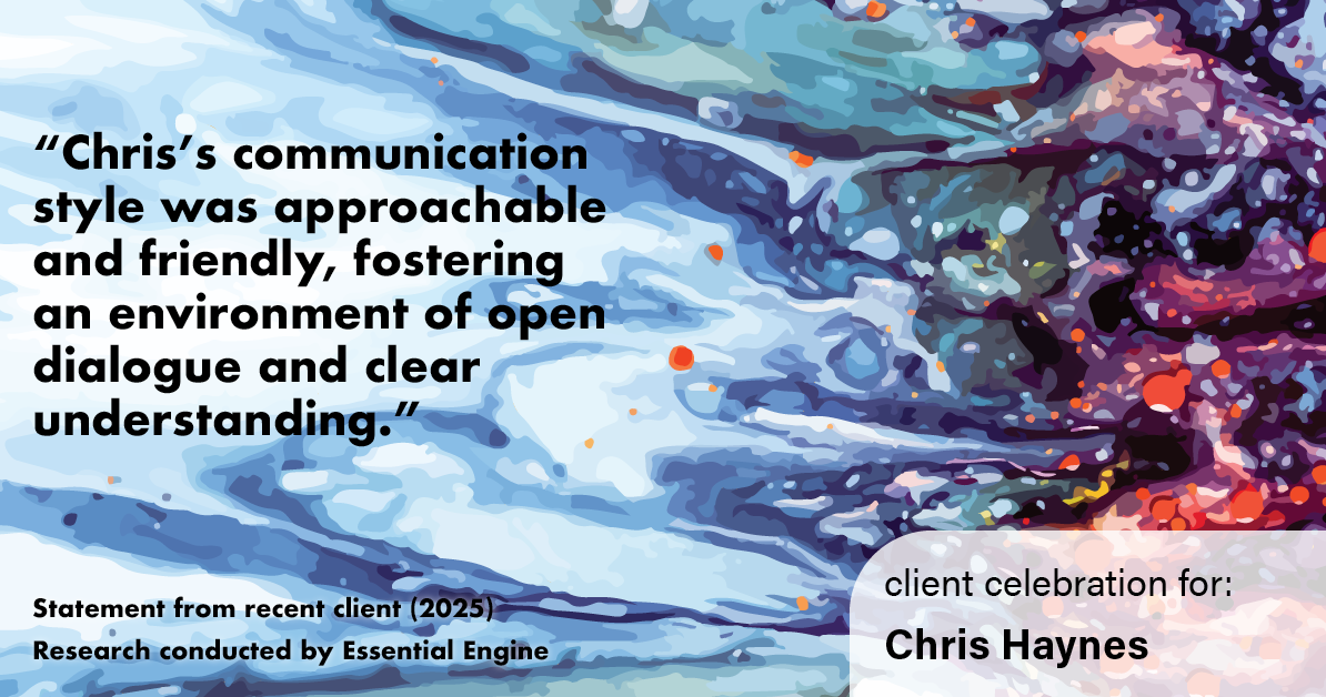 Testimonial for real estate agent Chris Haynes with Windermere Real Estate/Shoreline in Shoreline, WA: "Chris's communication style was approachable and friendly, fostering an environment of open dialogue and clear understanding."