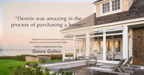 Testimonial for real estate agent Dennis Gullion with Gullion Properties in Rockwall, TX: “Dennis was amazing in the process of purchasing a home.”