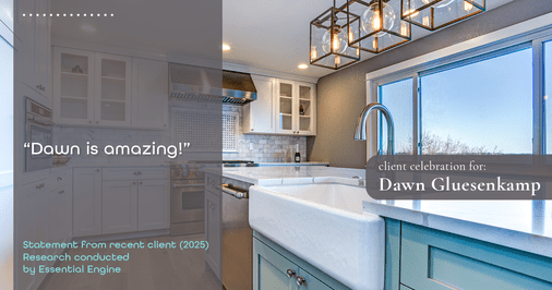 Testimonial for real estate agent Dawn Gluesenkamp with RE/MAX Results in Chesterfield, MO: "Dawn is amazing!"