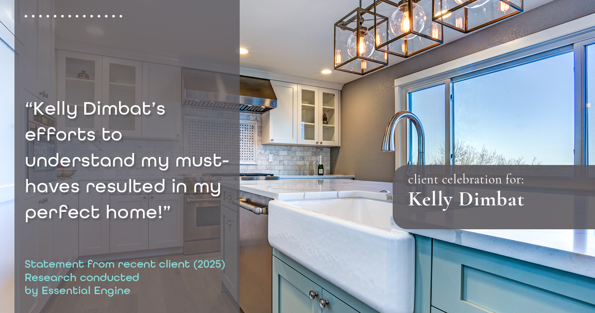 Testimonial for real estate agent Kelly Dimbat with Lamacchia Realty, Inc. in Woburn, MA: "Kelly Dimbat's efforts to understand my must-haves resulted in my perfect home!"