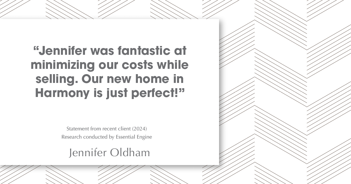 Testimonial for real estate agent Jennifer Oldham with Coldwell Banker Realty in Englewood, CO: "Jennifer was fantastic at minimizing our costs while selling. Our new home in Harmony is just perfect!"