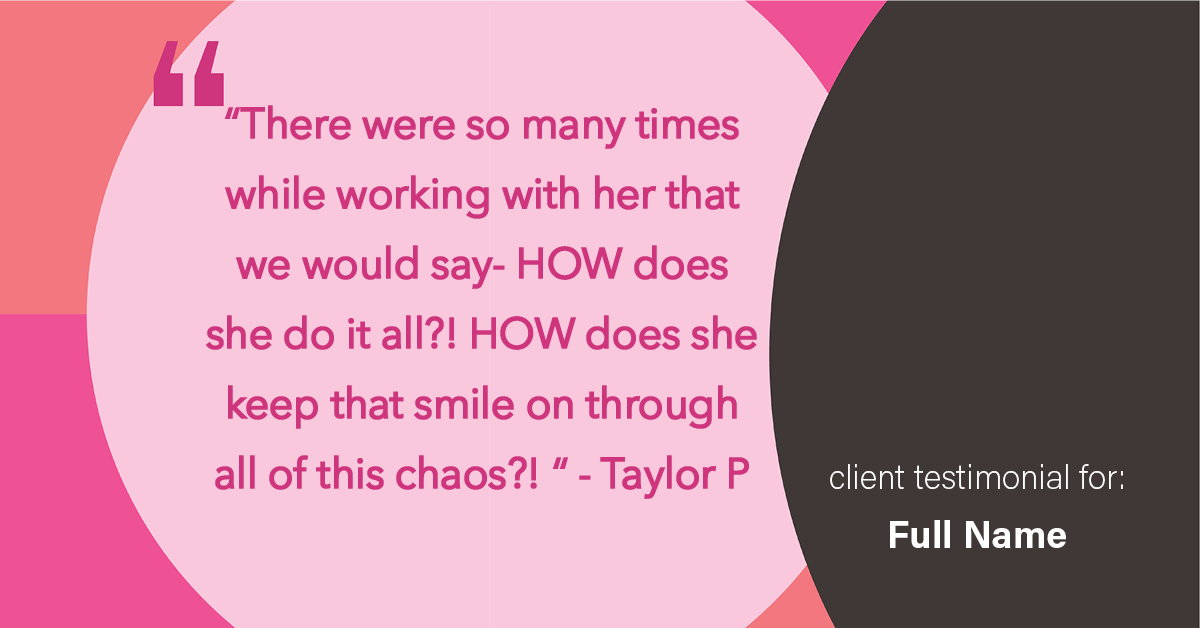 Testimonial for real estate agent Laura C Stewart with HomeSmart in Greenwood Village, CO: "There were so many times while working with her that we would say- HOW does she do it all?! HOW does she keep that smile on through all of this chaos?! "