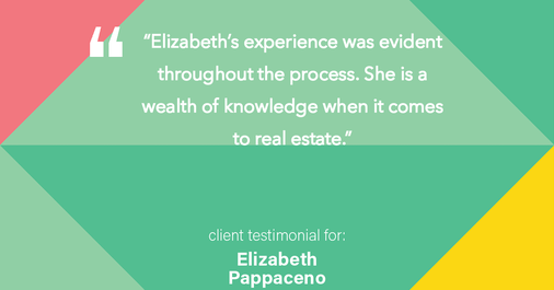 Testimonial for real estate agent Elizabeth Pappaceno with Davidson Realty Inc in St. Augustine, FL: "Elizabeth's experience was evident throughout the process. She is a wealth of knowledge when it comes to real estate."