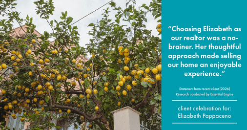 Testimonial for real estate agent Elizabeth Pappaceno with Davidson Realty Inc in St. Augustine, FL: "Choosing Elizabeth as our realtor was a no-brainer. Her thoughtful approach made selling our home an enjoyable experience."
